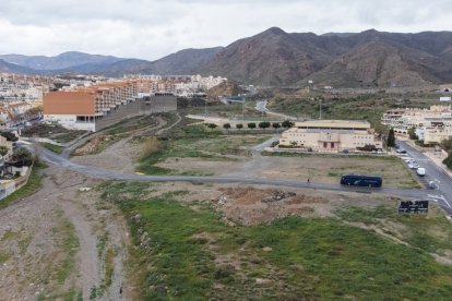 Zona en la que estará ubicado el futuro puente.