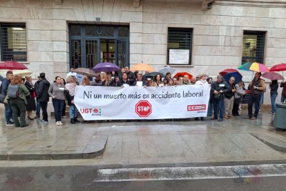 Imagen de la concentración en Almería.