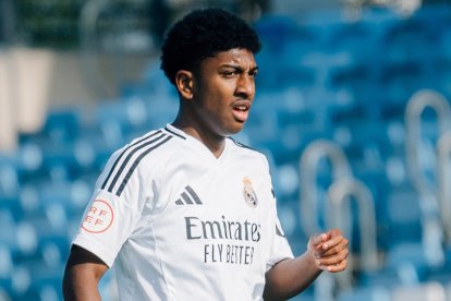 Cristian David se marchó al Real Madrid con solo 12 años después de haber jugado en el Pavía y en las bases de la UD Almería.