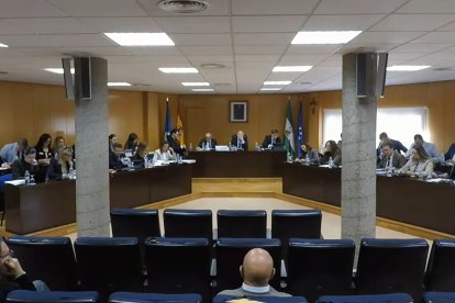 Pleno en Roquetas de Mar.