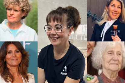 Las cinco galardonadas de los II Premios de la Mujer de La Voz de Almería.