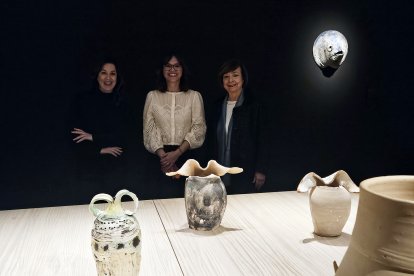 Imagen de la conferencia de Leticia Sastre en Almería.