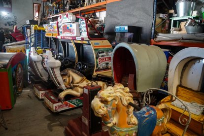 Algunos de los muchos materiales de 'Almería Film Support'.