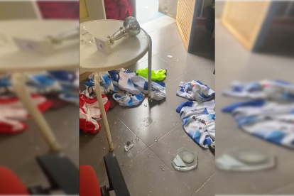 Así quedó el club por dentro