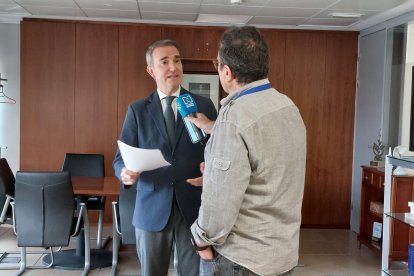 El delegado de Empleo, Empresa y Trabajo Autónomo, Amós García Hueso