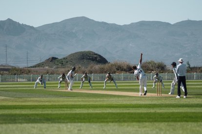 Partidos amistosos de pretemporada de prestigiosos equipos de críquet en Almería.