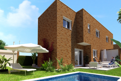 Las casas pareadas de Fomento del Sureste.