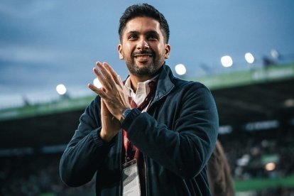 Mohamed Al-Khereiji, rumbo al Mediterráneo: no se perderá el Almería-Málaga.