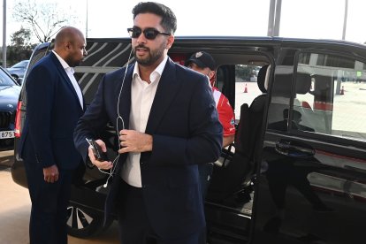 Al-Khereiji no puede estar este lunes en Almería por motivos de agenda.