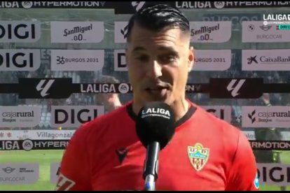 Andrés Fernández fue directo ante las cámaras de Movistar Plus+ Deportes.