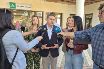El cabeza de lista del PSOE de Almería al Parlamento de Andalucía, José Nicolás Ayala