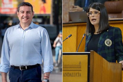 José Nicolás Ayala (PSOE) y Ángeles Martínez (PP).