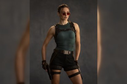 Sophie Turner es la nueva Lara Croft.