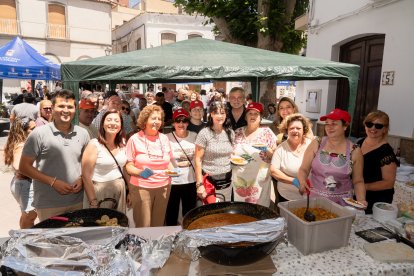 La gastronomía no podía faltar en esta importante celebración