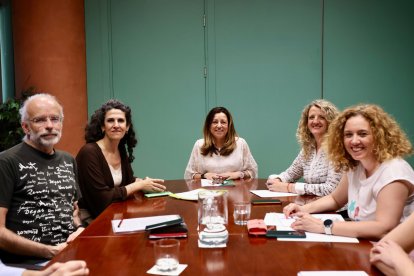 Reunión de Mª Carmen del Castillo con el Colegio de Periodistas de Andalucía