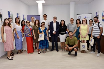 Estudiantes refugiados de la UAL.