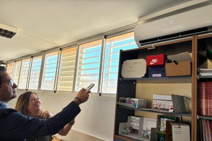 Más de la mitad de las actuaciones puestas en marcha por los centros docentes se han concentrado en la instalación de ventilación y aire acondicionado.