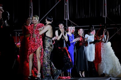 Un momento del desfile de José Perea