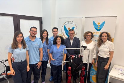 Acto de cesión del exoesqueleto infantil