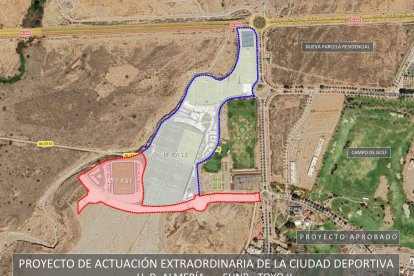 Proyecto de actuación de la Ciudad Deportiva.