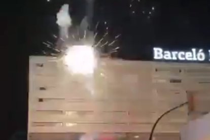 Captura del vídeo publicado por la cuenta @footballdonorte.