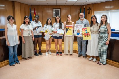 Fotografía de los premiados.
