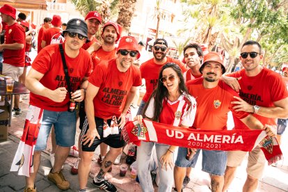 La afición, en la previa del partido.