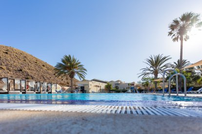 Piscina del Complejo Turístico Camping Los Escullos.