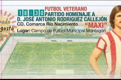 Maxi luciendo la rojiblanca con la que conquistó la Primera División.