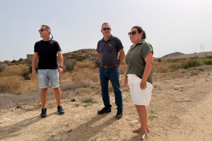 Proyecto de tuberías de riego SAT Palomasol tras el acuerdo con Ciemat en Palomares.