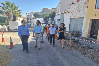 Visita a las distintas actuaciones que se están realizando en Sorbas.