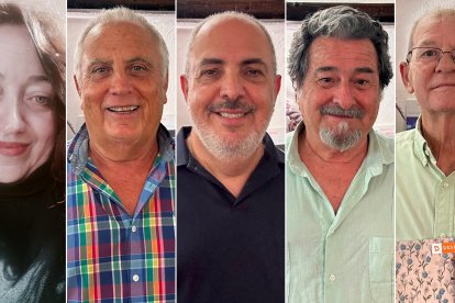 Rosa Salvador, Pepe de Piedad, Diego Reche, Federico Moldenhauer y Miguel Galindo.