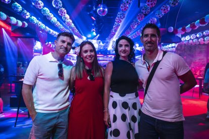 Alberto González, Verónica Mármol, Isabel Balsalobre y Antonio Sánchez