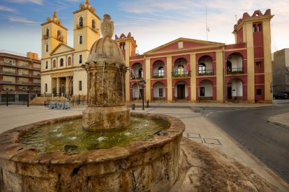 La Fuente de los 16 caños.