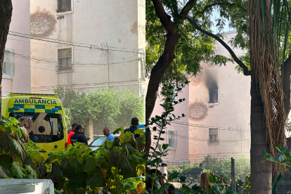 Bomberos y ambulancias se han desplazado hasta la calle Manuel de Falla.
