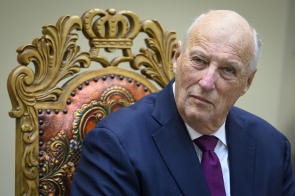 El rey Harald V de Noruega en una imagen de archivo