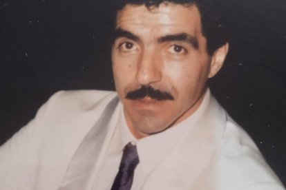 Una fotografía de archivo de Augusto Cesare durante los años 90.