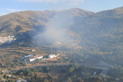 Incendio en Chercos