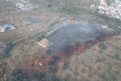 Incendio estabilizado en Chercos