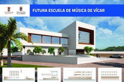 Diseño que presentará la Escuela de Música en Vícar