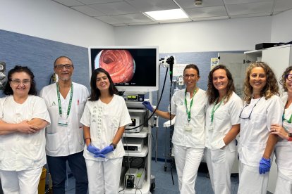 Parte del equipo médico