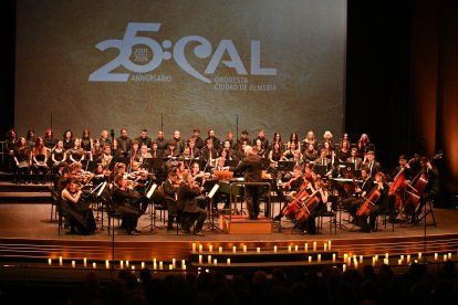 Imagen de archivo de un concierto de la OCAL