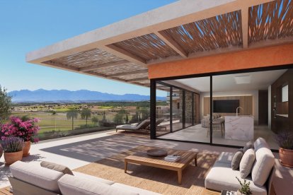 SOLARA se abre al paisaje de Desert Springs y al campo de golf Indiana.