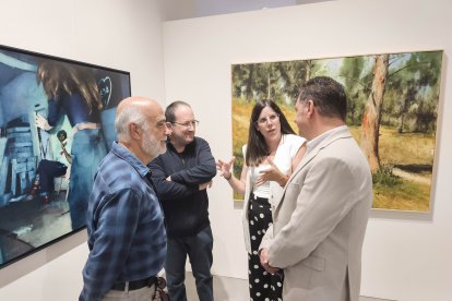Imagen de archivo de la primera exposición fruto de este concurso.