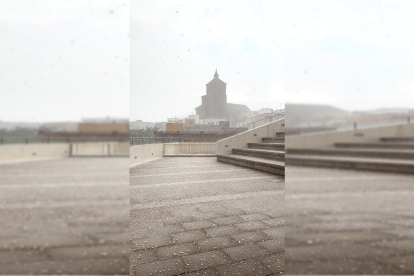 Granizo en Abrucena.