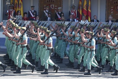 Desfile del Día de las Fuerzas Armadas.