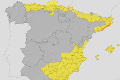 La inestabilidad meteorológica sigue presente en parte de España
