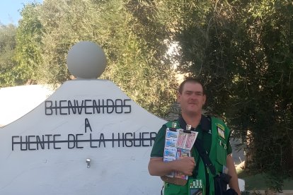Manuel Lázaro, vendedor desde 2011, ha llevado la suerte hasta Albox