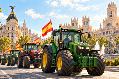 Las tres organizaciones agrarias se movilizarán conjuntamente el 28 de octubre
bajo el lema “Producimos tu comida, merecemos vivir de nuestro trabajo" y
llevarán sus tractores hasta el Ministerio de Agricultura.