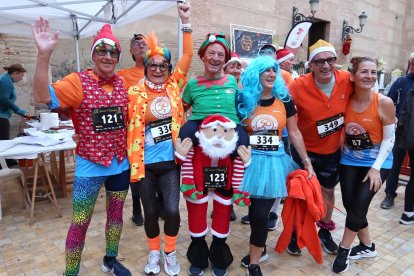 Imagen de archivo de participantes de la carrera de Navidad de Vera en una edición anterior.